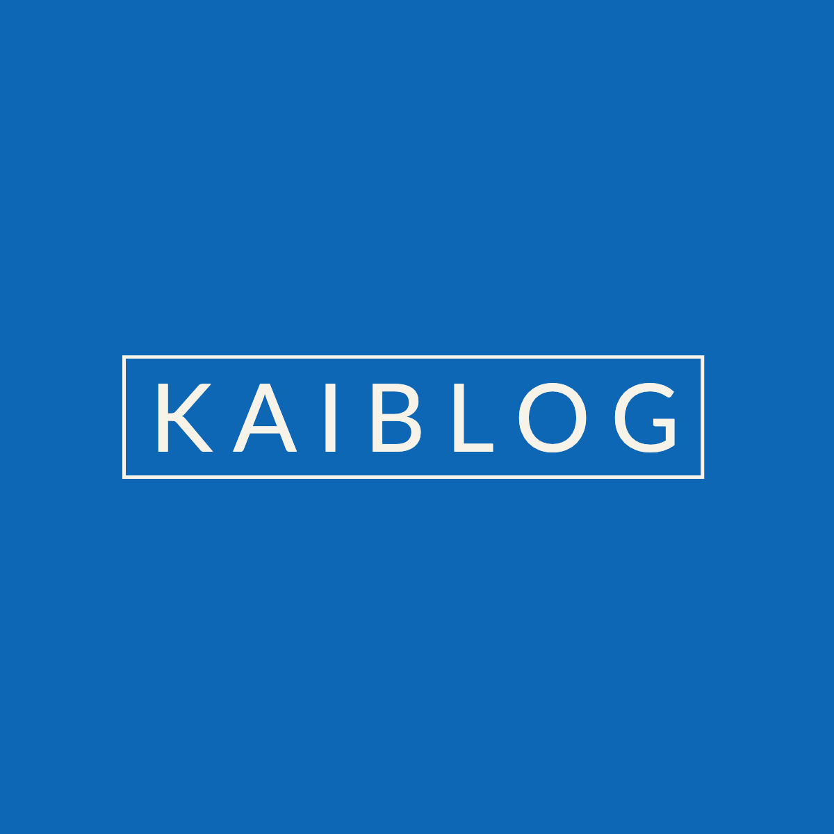 kaiBLOG