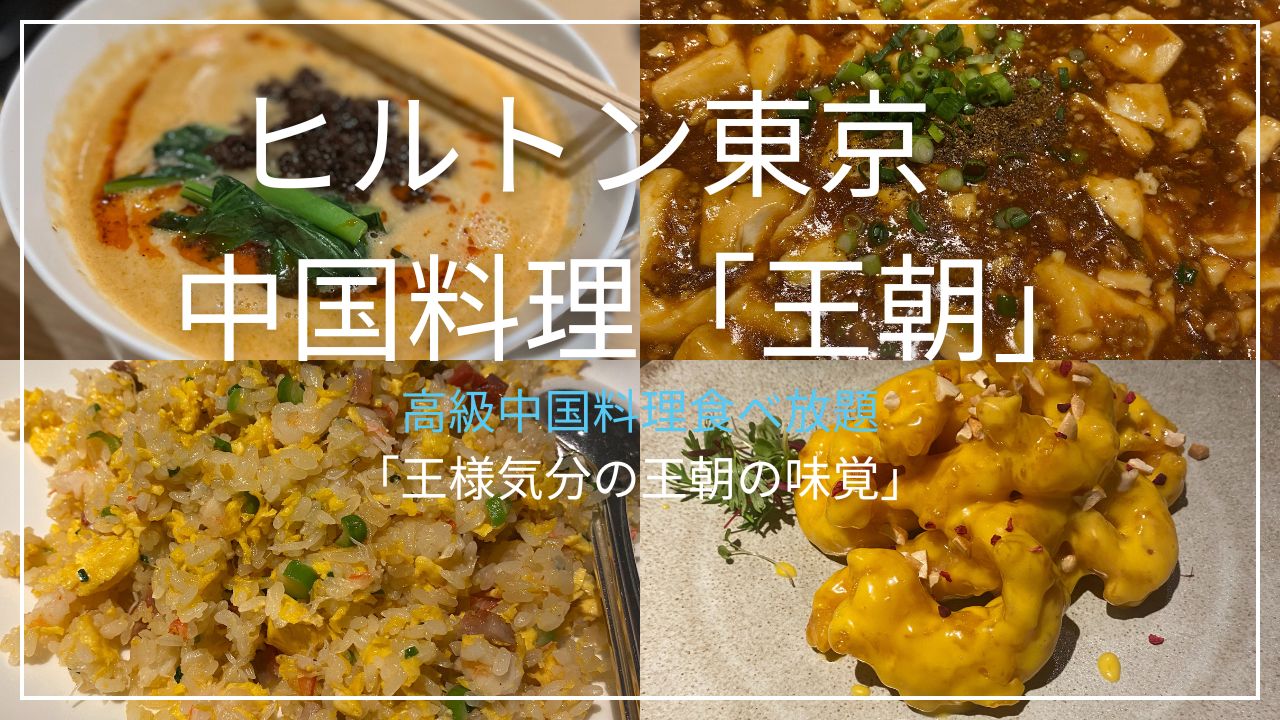 ヒルトン東京 中国料理「王朝」 高級中国料理食べ放題「王朝の味覚」の価格やメニューなどを紹介 - kaiBLOG