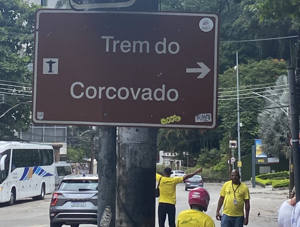 コルコバード電車　Trem do Corcovado