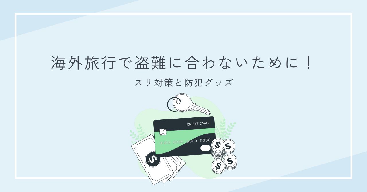 海外旅行で盗難に遭わないために!スリ対策と実用的なスリ対策グッズを紹介 - kaiBLOG
